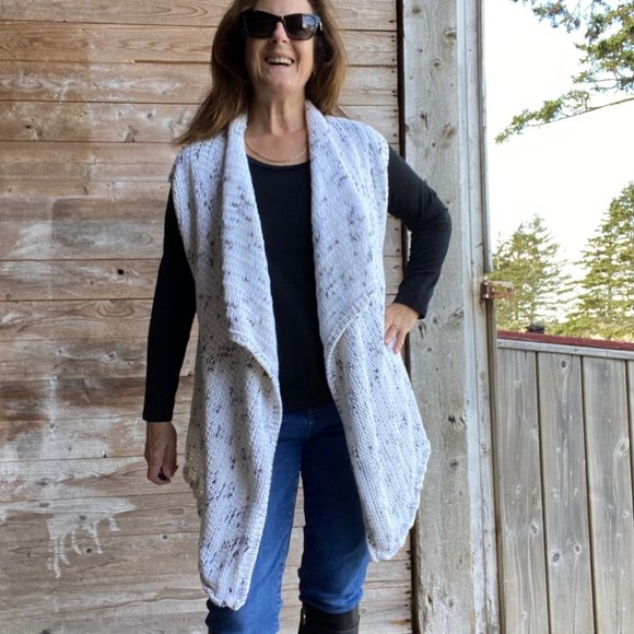 Chico's Jackets & Blazers - Chico’s cotton blend chunky knit vest